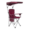 Max Shade Folding Chair Adult- Red/Gray