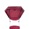 Max Shade Folding Chair Adult- Red/Gray